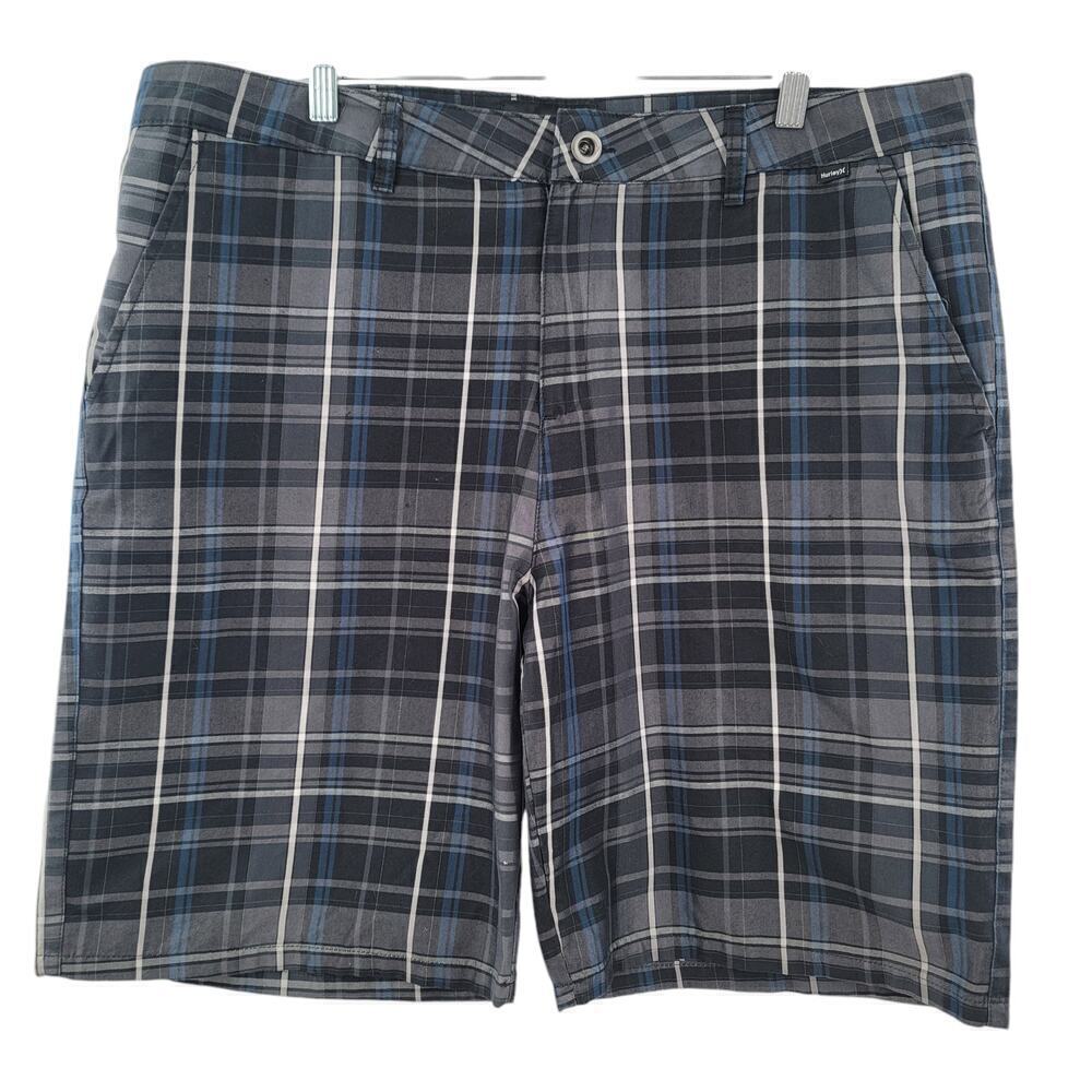 Hurley Men's Casual Shorts Size 38 Plaid